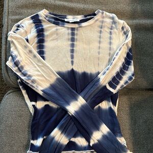Tie-Dye Long Sleeve Top